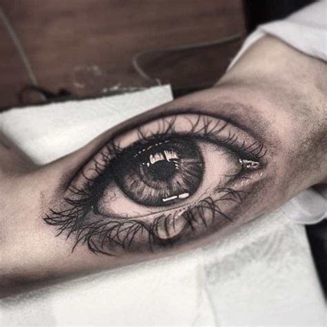 eyeball tattoo on arm|eye tattoo on arm meaning.